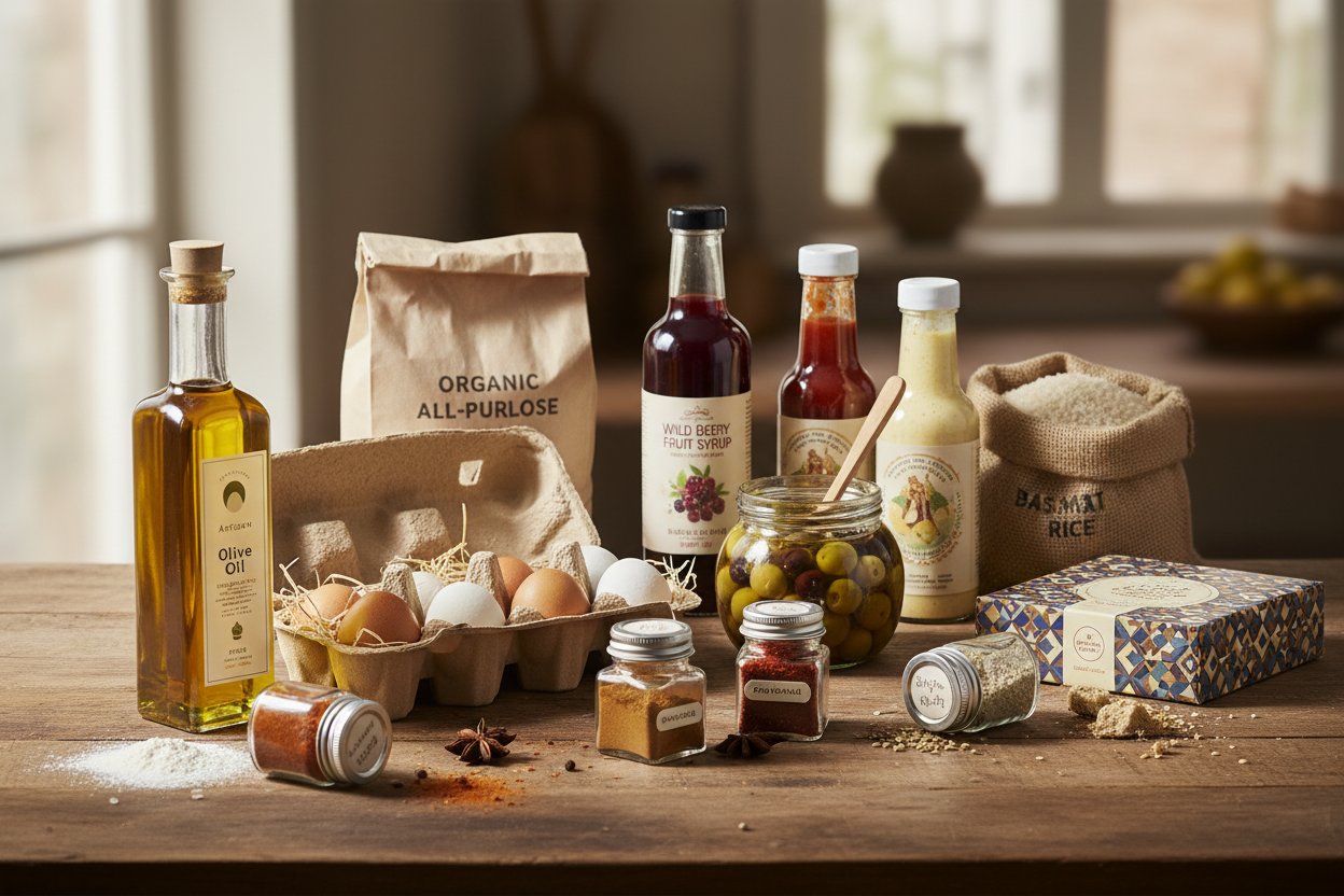 Artículos de <br> comestibles