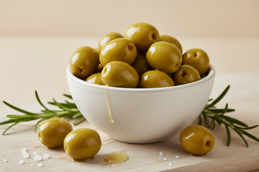 Aceitunas Verdes DeshuesadasF1EBE4 background