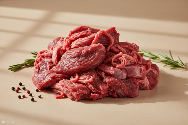Carne para desmechar uncooked F1EBE4 background colour