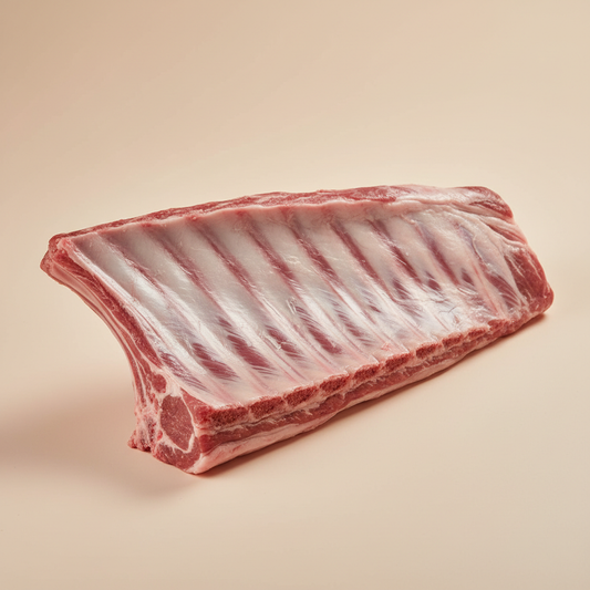 Costilla de Cordero  uncooked F1EBE4 background colour