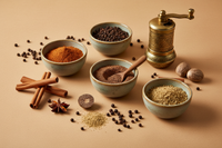 Especias para Kibbeh  F1EBE4 background colour