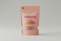 Lentejas Rosadas packet with label F1EBE4 background colour 