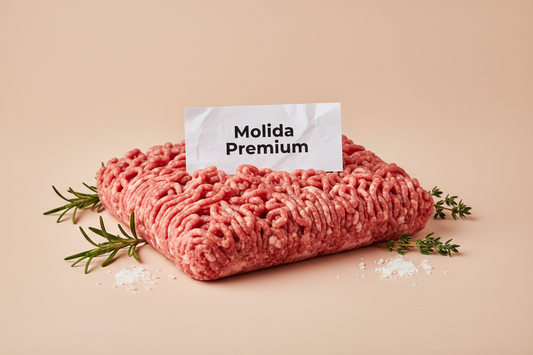 Molida Premium uncooked F1EBE4 background colour