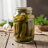 Wild Pickled Gherkins